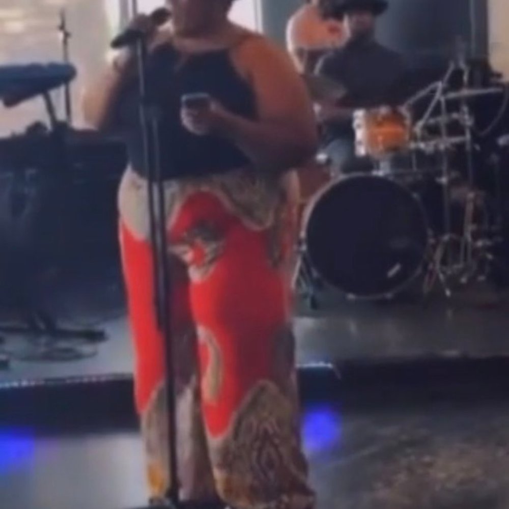 Plus Size Wide Leg Pant